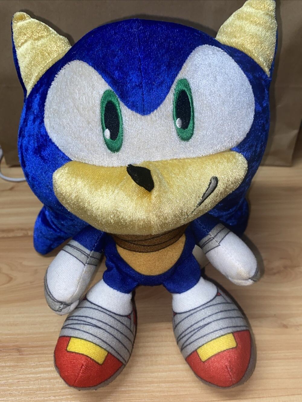 Sonic The Hedgehog Sonic Boom Sonic 8-Inch Big Head Plush Tomy
